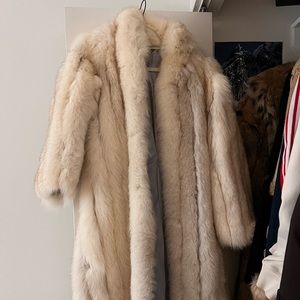 Vintage long fur coat